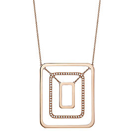 Piece Swing Center Diamond Necklace (Medium)