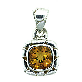 John Hardy Sterling Silver Citrine Pendant