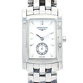Longines Stainless Steel Rectangular Mens Watch