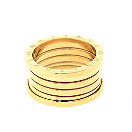Bulgari Men's Yellow Gold 5 Band Ring Size 55