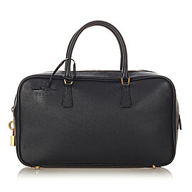 Prada Saffiano Bauletto Handbag
