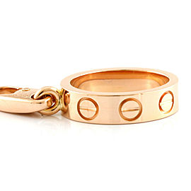 CARTIER 18k Pink Gold Baby love charm Pendant