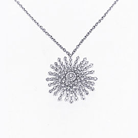 SPARKLE DIAMOND WHITE GOLD NECKLACE