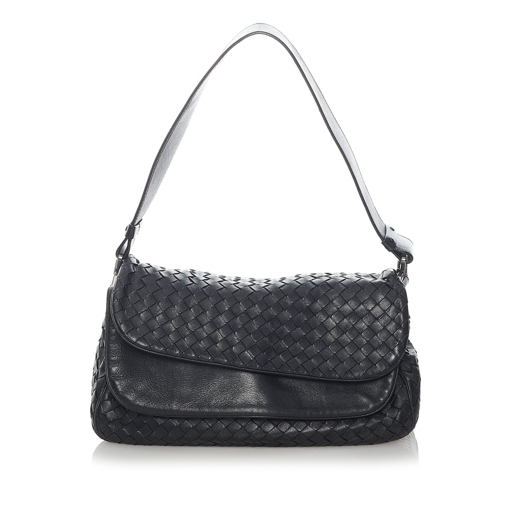 Bottega Veneta Intrecciato Leather Shoulder Bag
