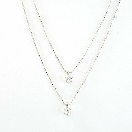 18k white gold Diamond Necklace