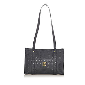 MCM Visetos Nylon Shoulder Bag