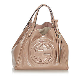 Gucci Soho Patent Leather Satchel