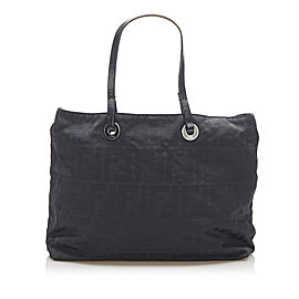 Fendi Zucca Canvas Tote Bag