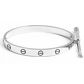 Cartier Love Bracelet White Gold Size 19