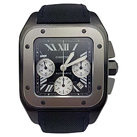 Cartier Santos W2020005 100 Titanium Mens Watch