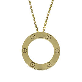 Cartier Yellow Gold Love Necklace