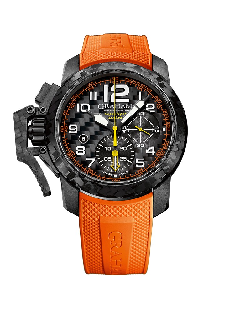 Graham Chronofigher Superlight 2CCBK.O01A 47mm Mens Watch