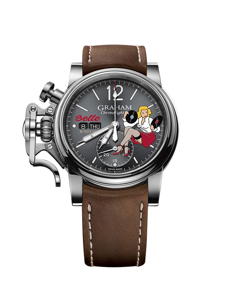 Graham Belle 2CVAS.A01A.L132S 44mm Mens Watch