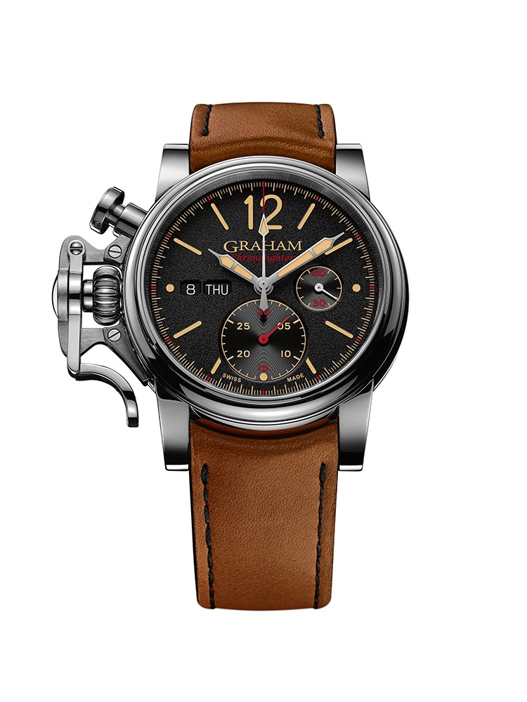 Graham Chronofighter Vintage 2CVAS.B03A.L128S 44mm Mens Watch