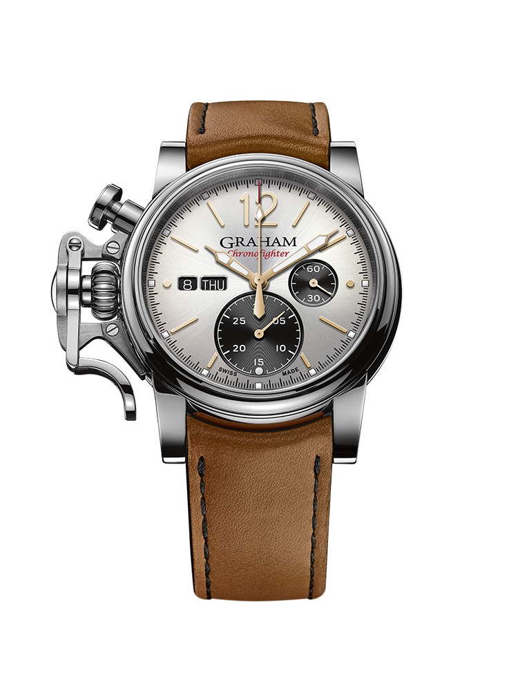 Graham Chronofighter Vintage 2CVAS.S03A.L128B 44mm Mens Watch