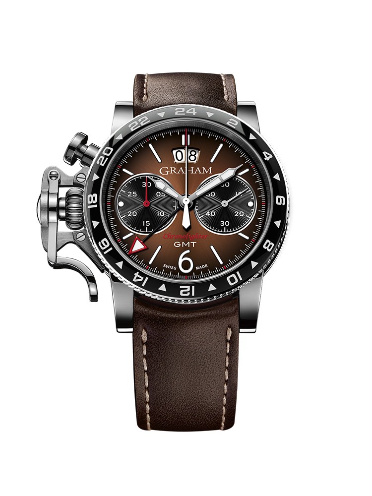 Graham Chronofighter Vintage Gmt 2CVBC.C01A.L126S 44mm Mens Watch