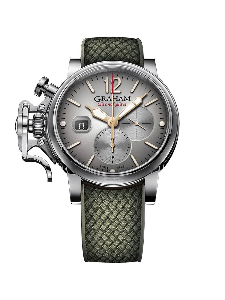 Graham Chronofighter Grand Vintage 2CVDS.S02A.K138S 47mm Mens Watch