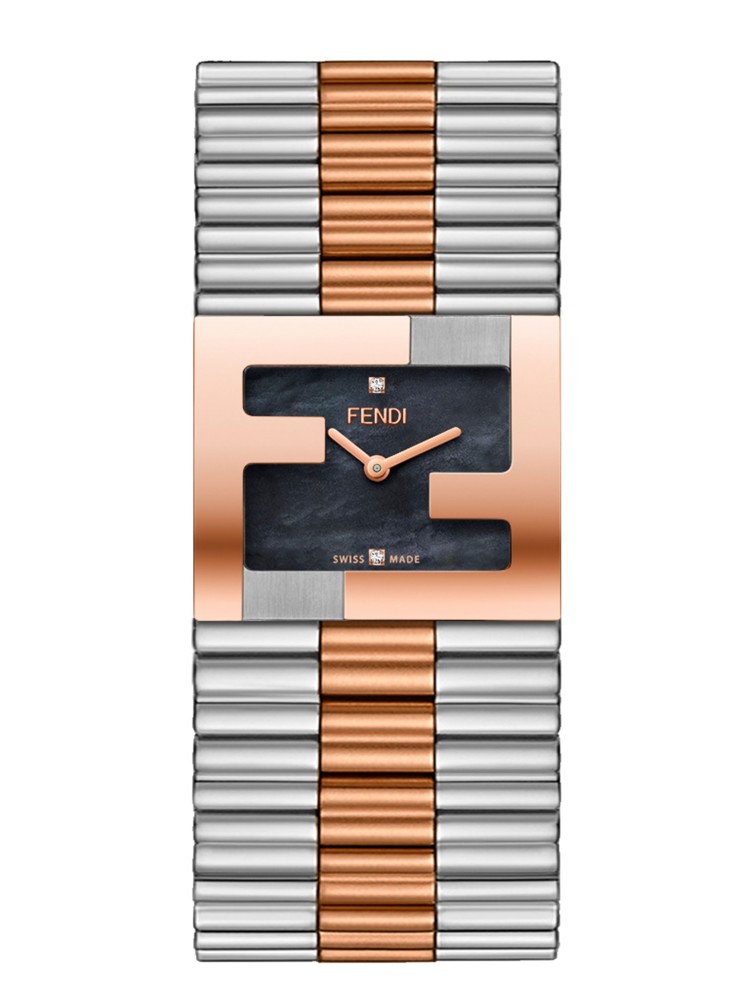 Fendi Black 24 x 20 mm F100302202