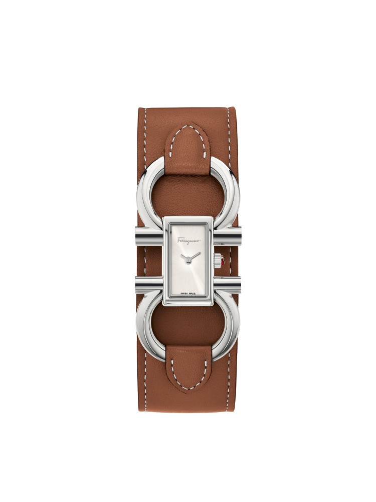 Ferragamo White 13 x 23mm 