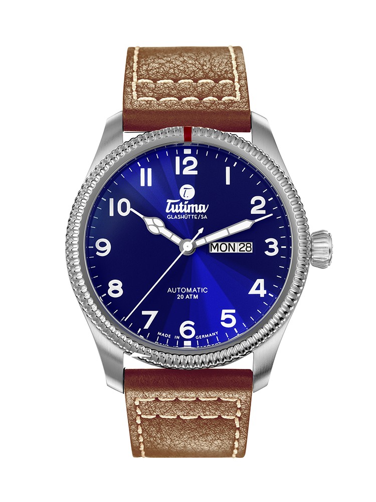 Tutima Grand Flieger Classic 6102-05 Brown Strap
