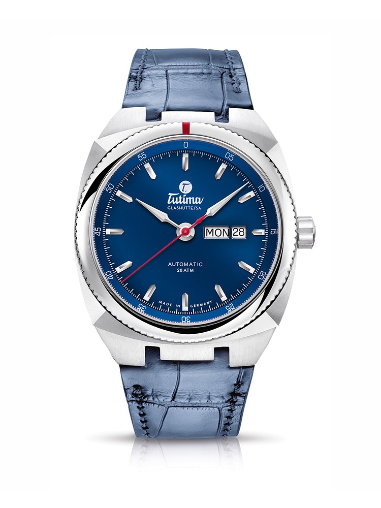 Tutima Saxon One Automatic 6120-06 Blue Strap