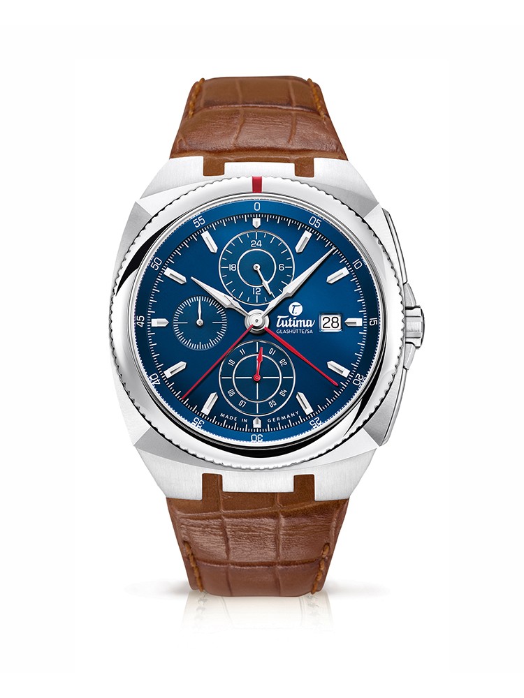 Tutima Saxon One Chronograph 6420-06 Brown Strap