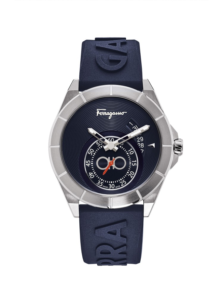 Ferragamo Blue 43mm