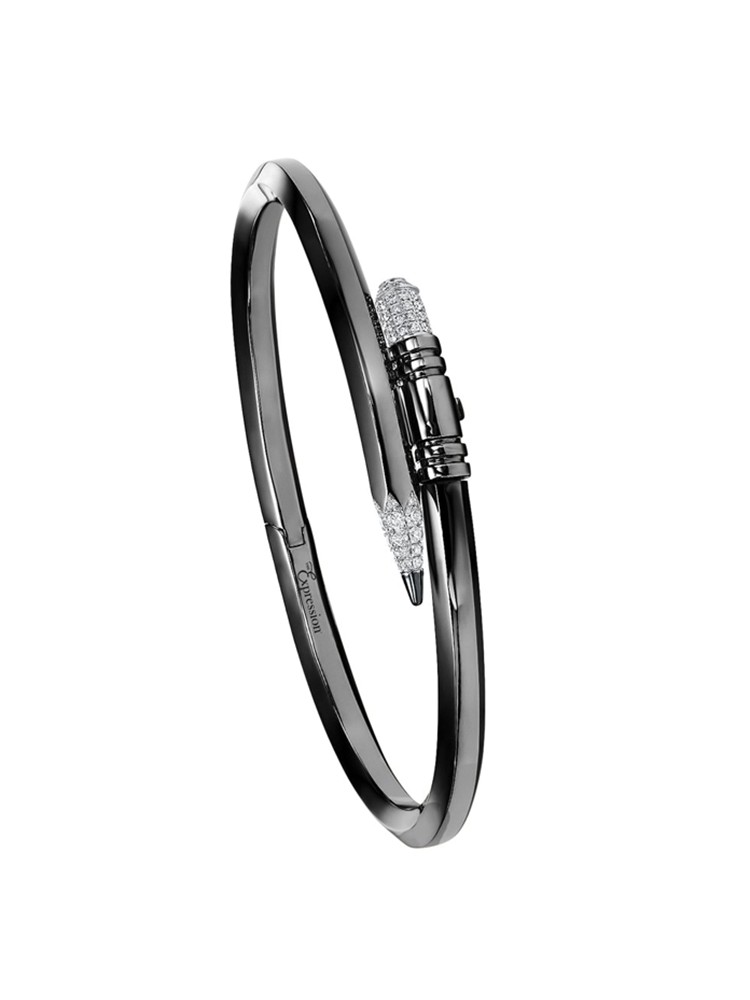 TZURI Black Gold Small Signature Bracelet