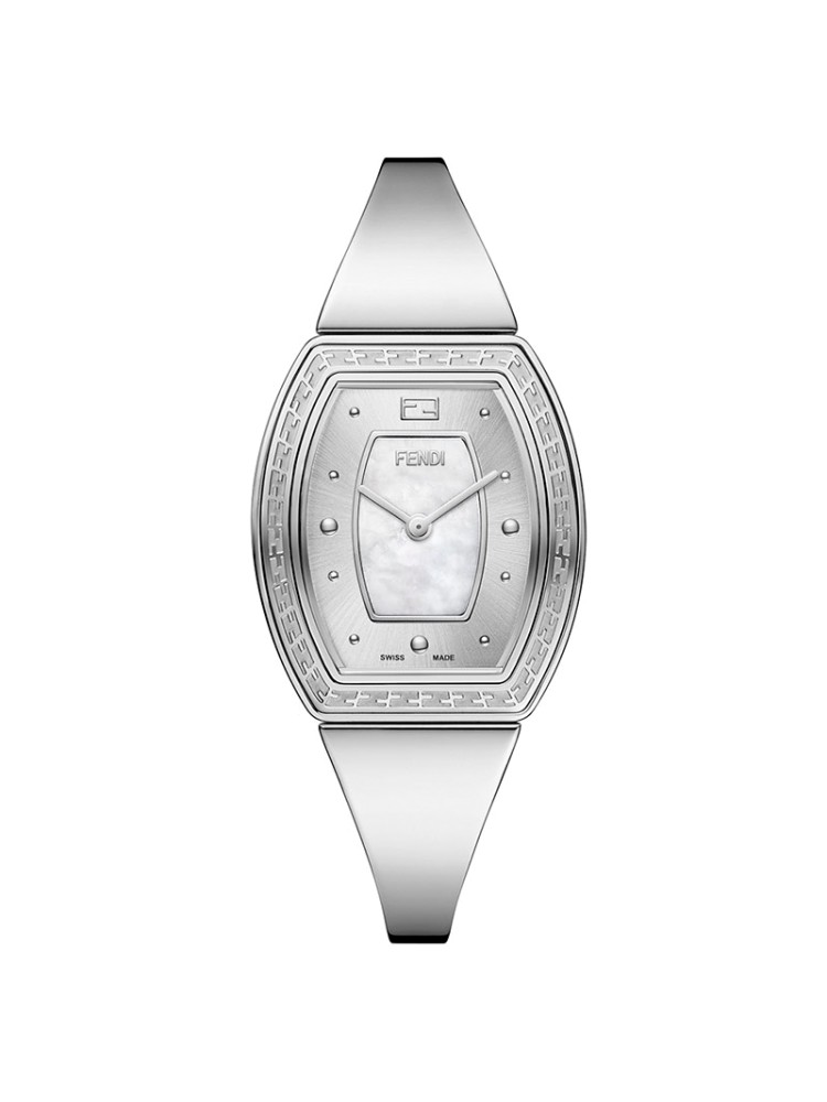 Fendi My Way Tonneau White 28 x 32.5 mm F101100203
