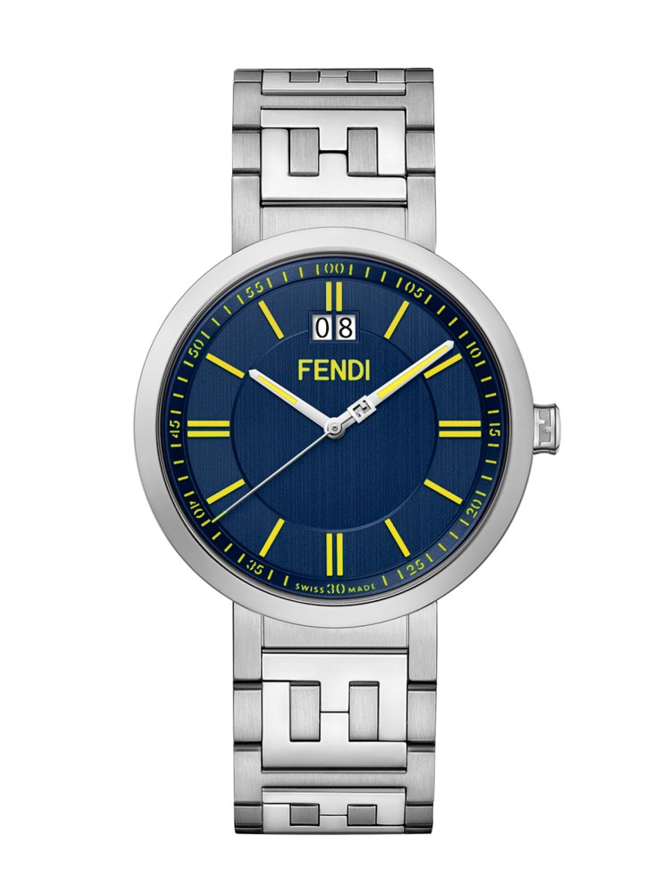 Fendi Timepieces Blue 39 mm F105010801