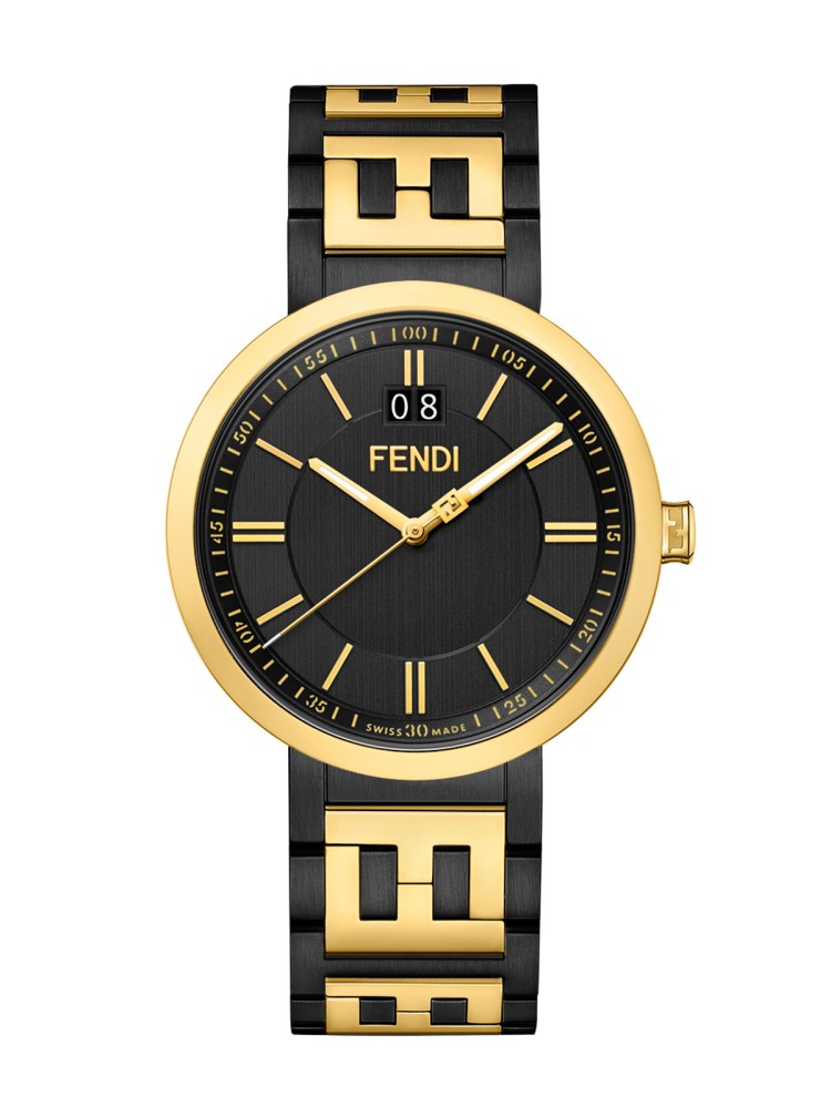 Fendi Timepieces Black 39 mm F105030901