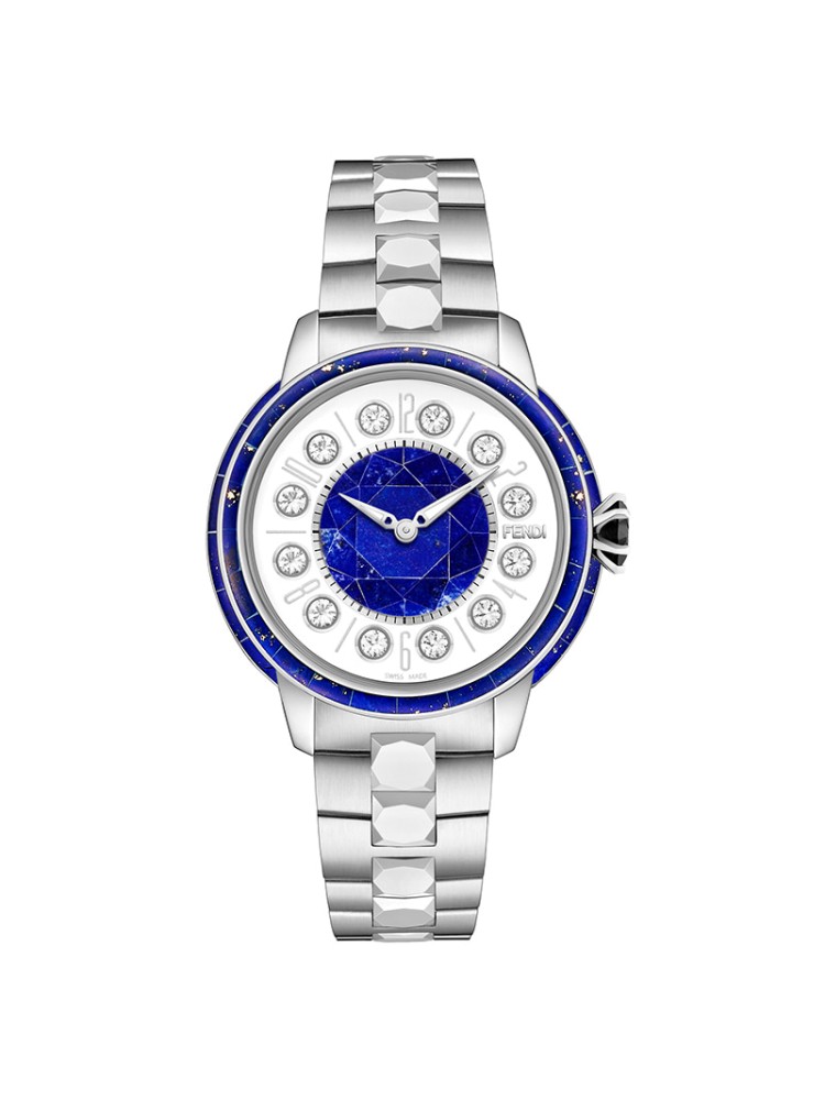 Fendi IShine White and blue 33 mm F127023500T01