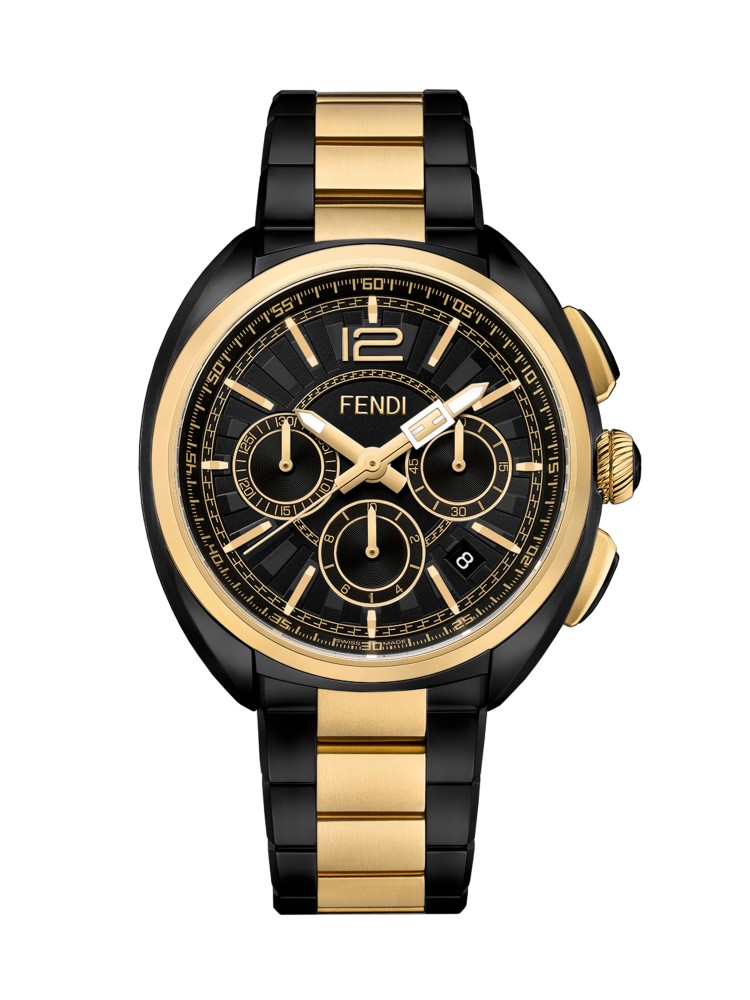 Momento Fendi Black 46 mm F231711000