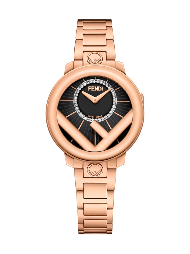 Fendi Timepieces Black 28 mm F711521000D2