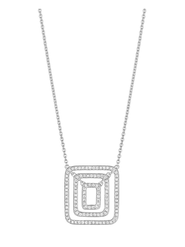 Piece Swing Diamond Necklace (Small)