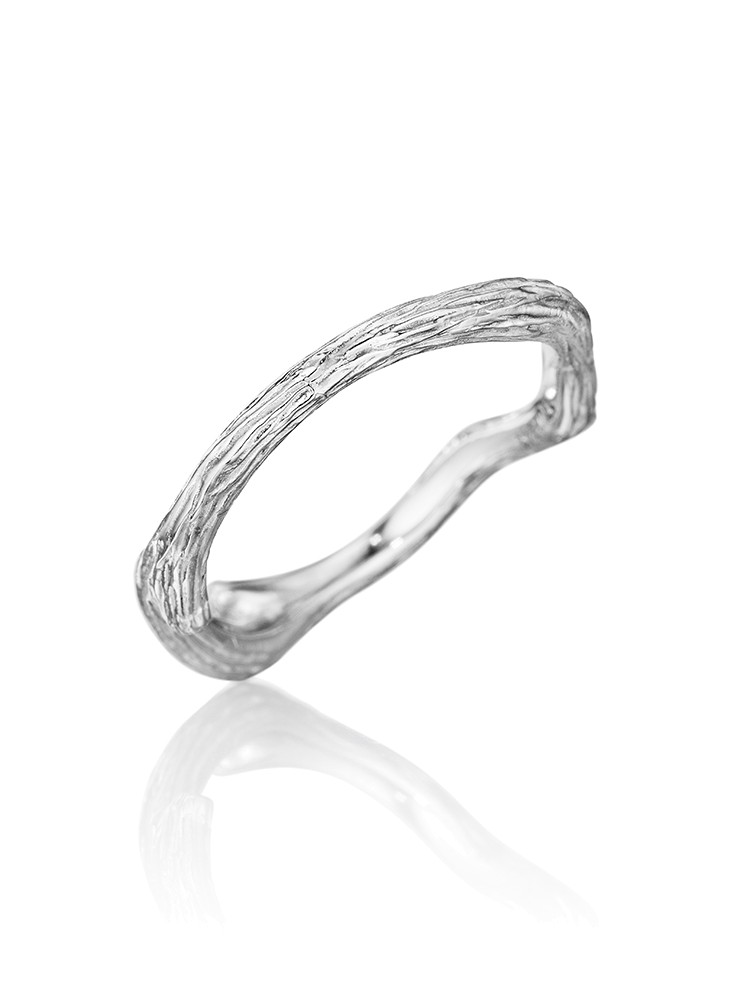 18K Gold Wonderland Stackable Twig Ring