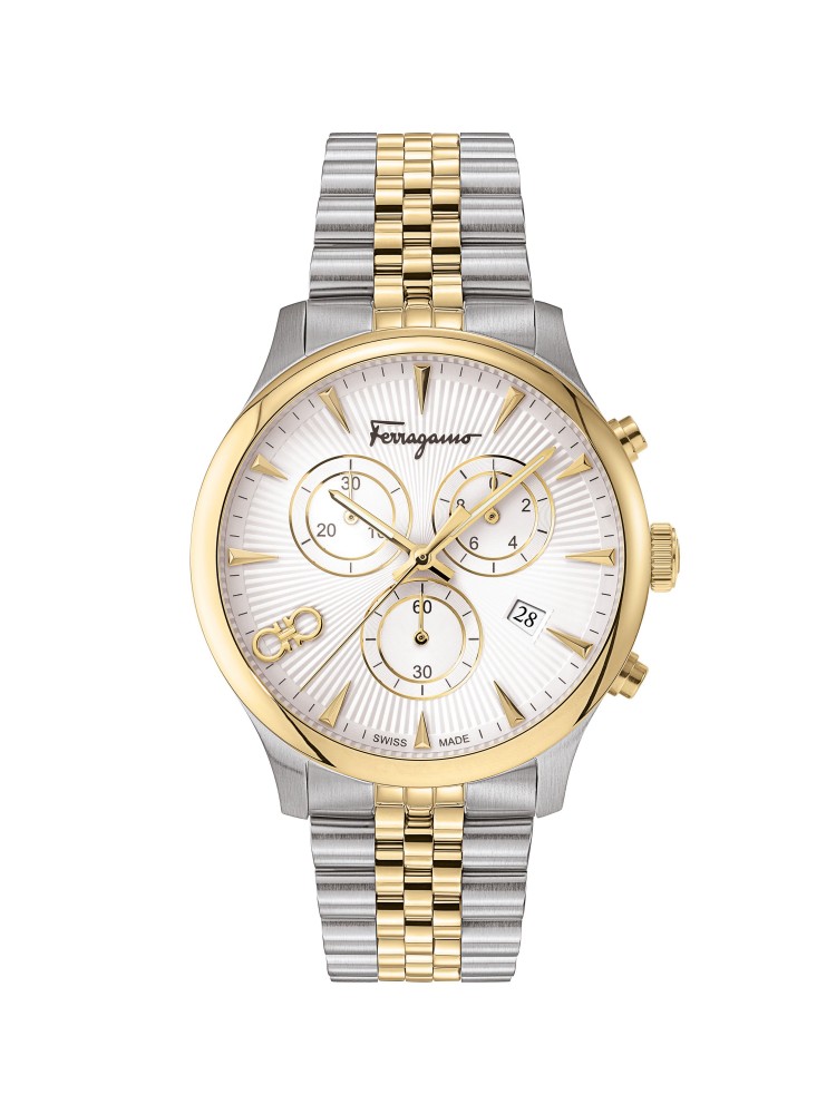 Ferragamo Silver 42mm SFEZ00220