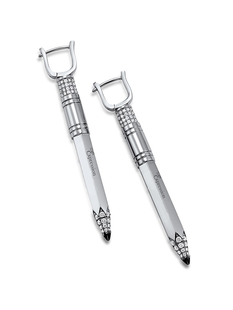 The Expression Earrings - Small Gauge