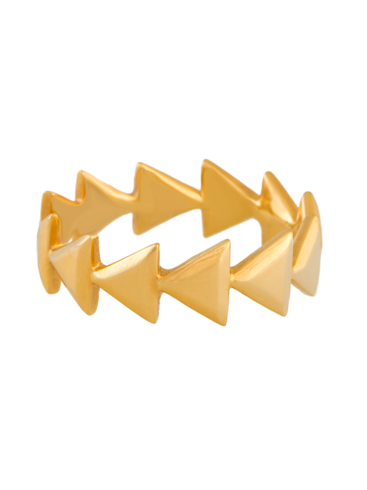 Unity Eternal Yellow Gold Ring