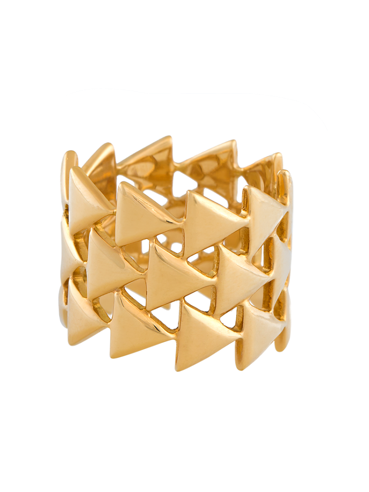 Unity Eternal Yellow Gold Ring