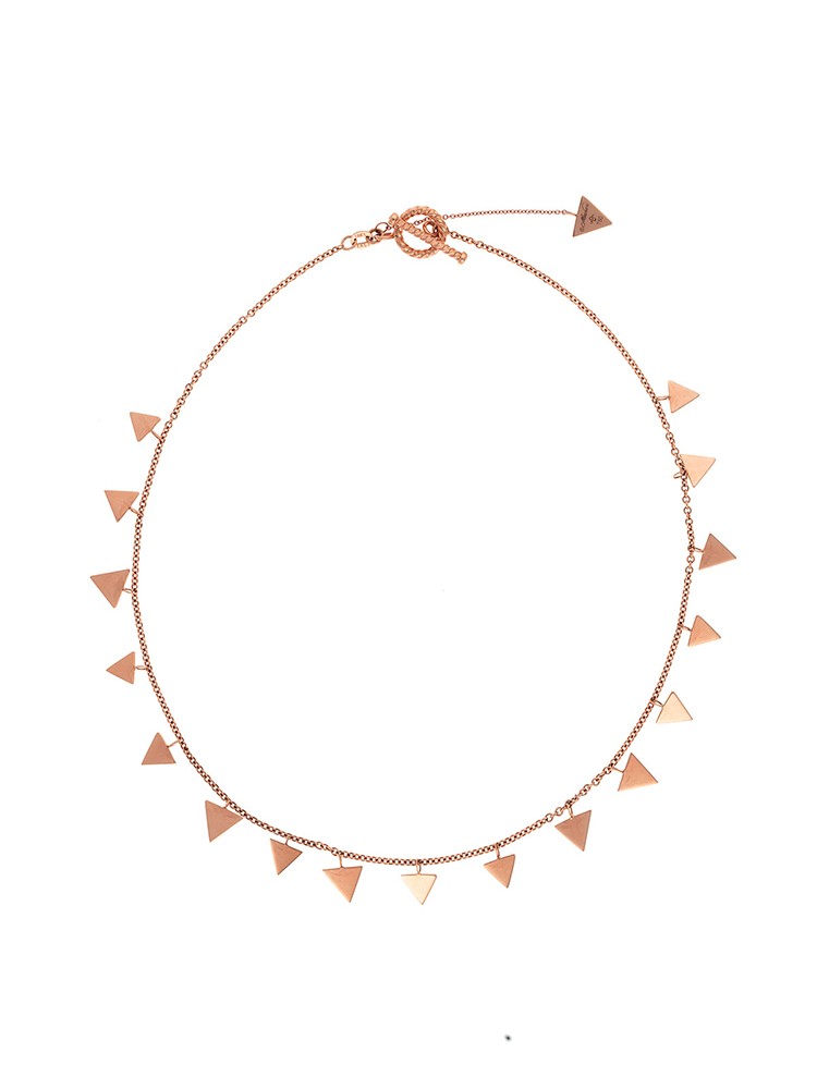 Misahara World We 18k Rose Gold Necklace