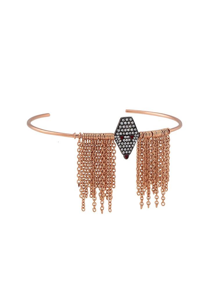 Misahara Drina Waterfall Bracelet 18k Rose & White Gold Bracelet