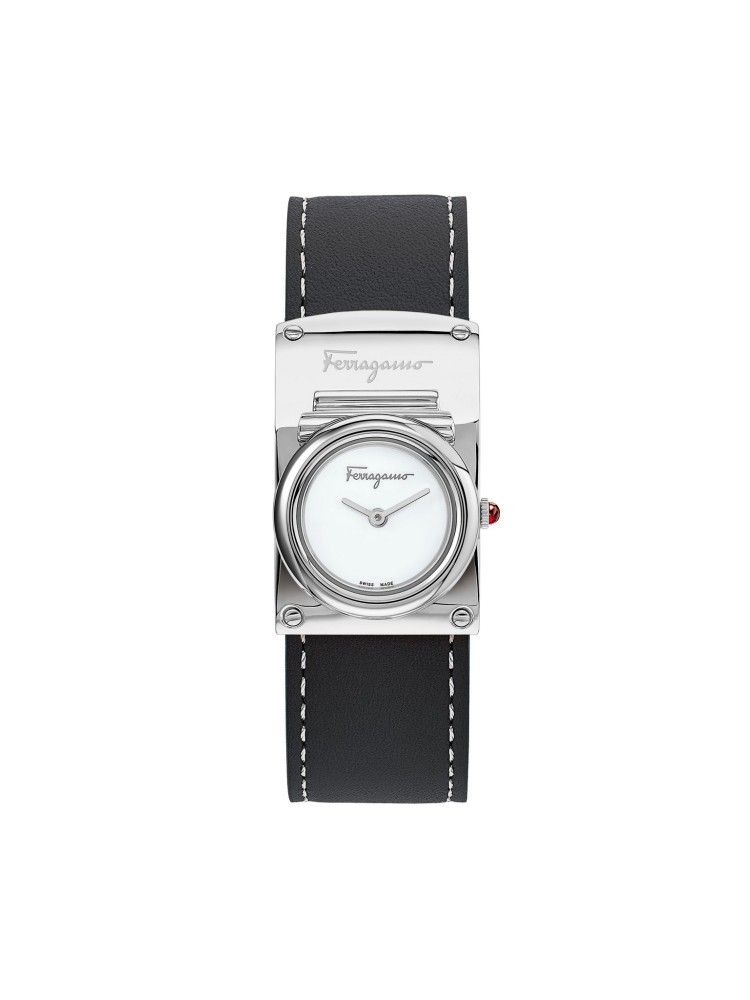 Ferragamo White 23 X 39mm            
