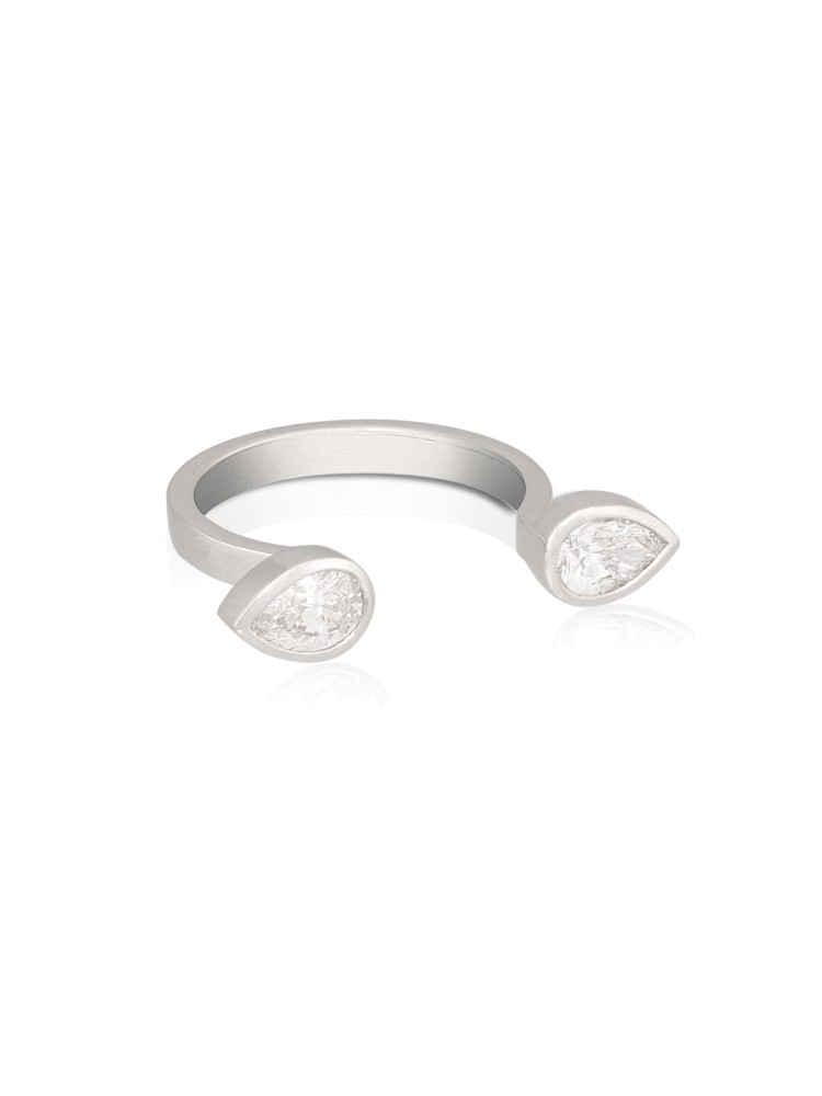 Mimi So Jackson Open Finger Ring Size 6.5