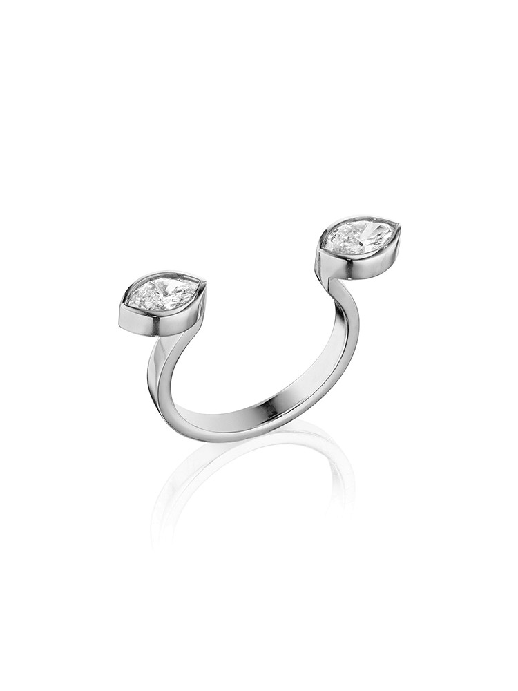 Mimi So Jackson Open Finger Ring Size 6.5
