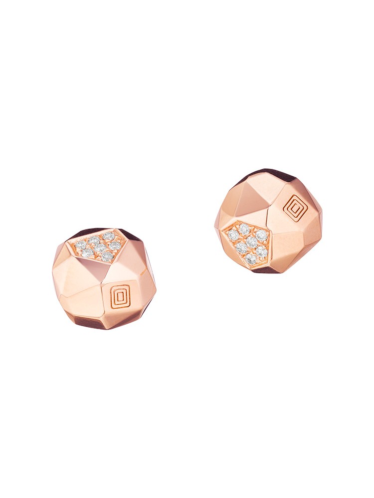 Mimi So Jackson Switch Faceted Diamond Studs