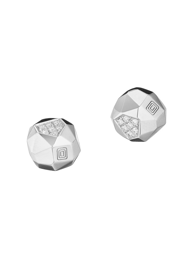 Mimi So Jackson Switch Faceted Diamond Studs