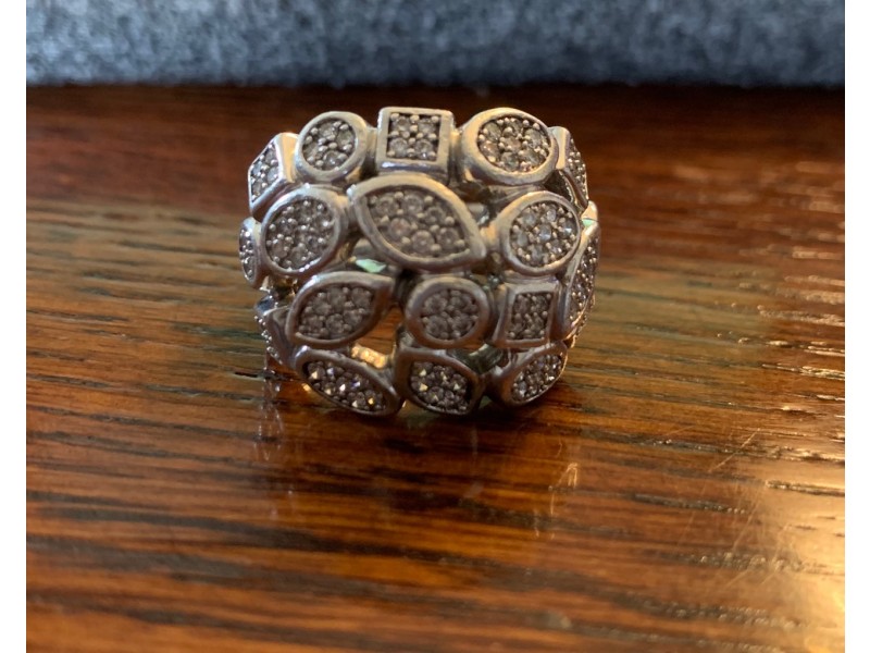 David Yurman Large Confetti Diamond Ring David Yurman Buy at TrueFacet