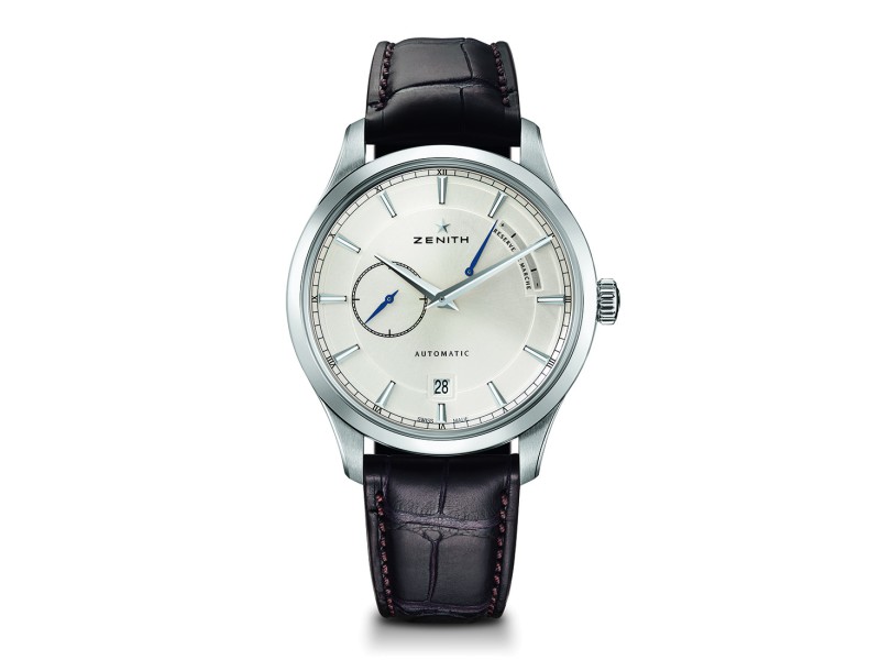 ZENITH Captain Elite Power Reserve 03.2122.685 01.C498 Brown Alligator 40mm Mens Watch ZENITH Buy at TrueFacet