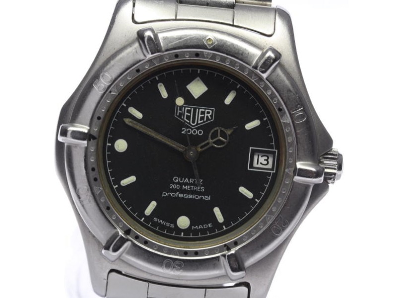 Tag Heuer 2000 962.006 Stainless Steel Quartz 37mm Mens Watch Tag Heuer Buy at TrueFacet